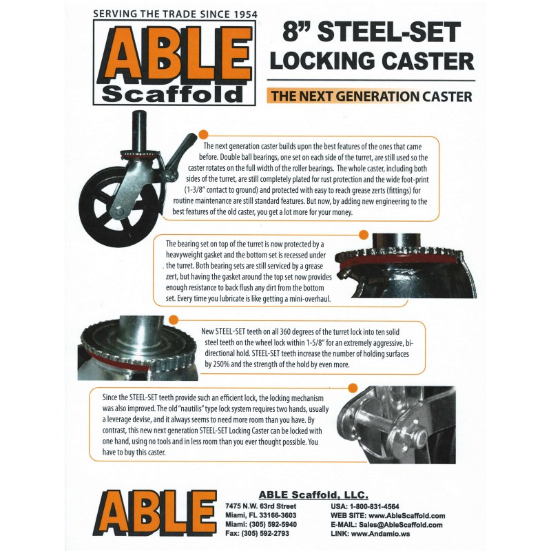 Caster Brochure