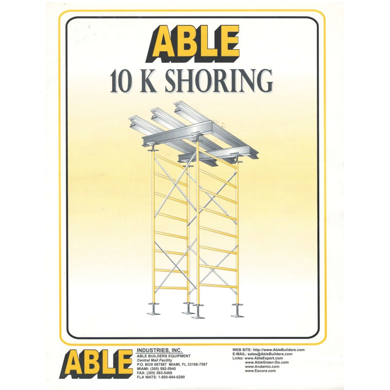 Shoring Frame Brochure